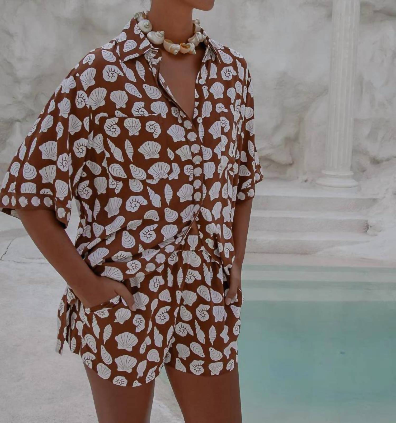 Palm Collective - Tide Pool Blouse
