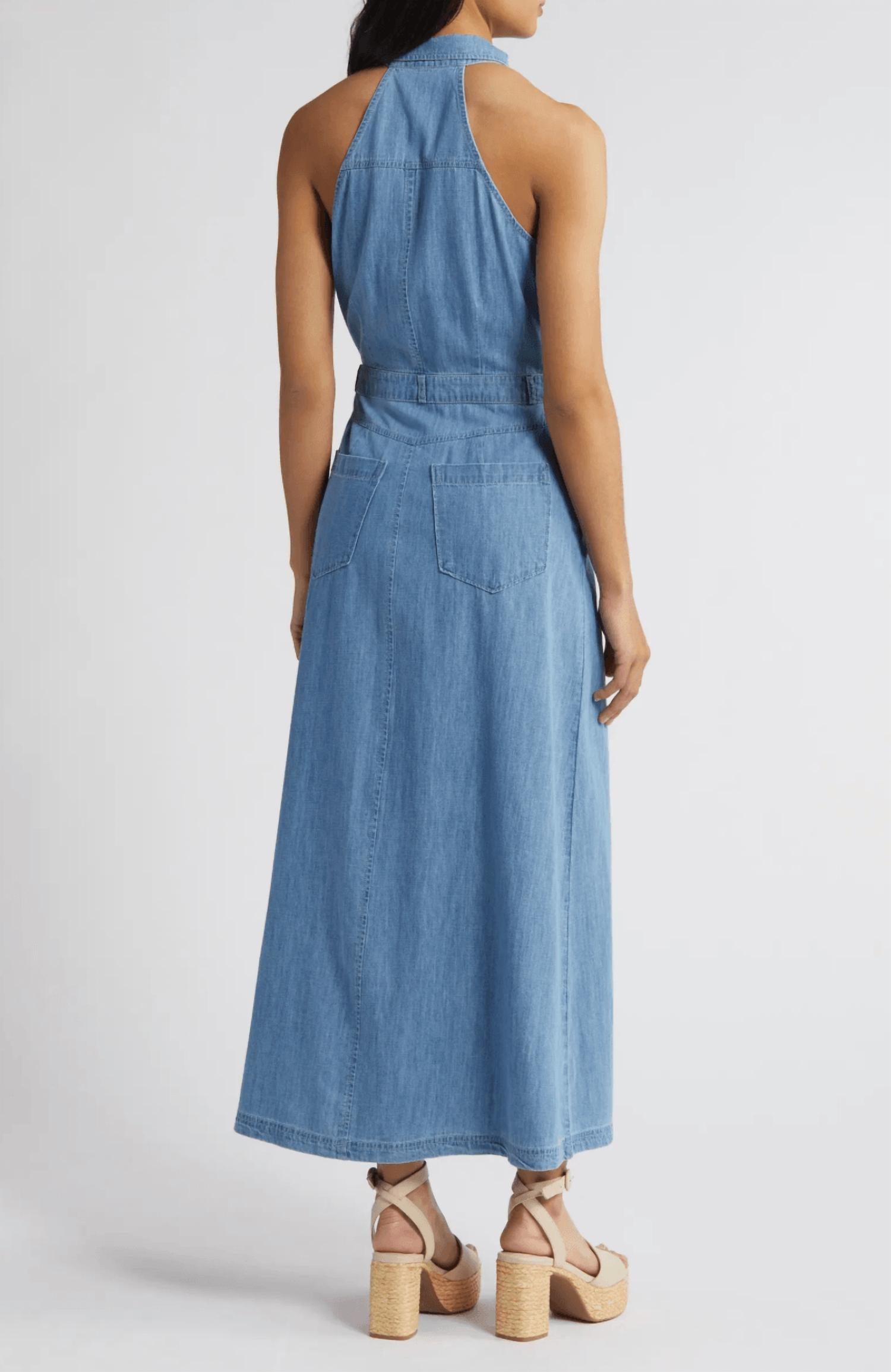 Du Paradis - Paros Sleeveless Shirt Dress