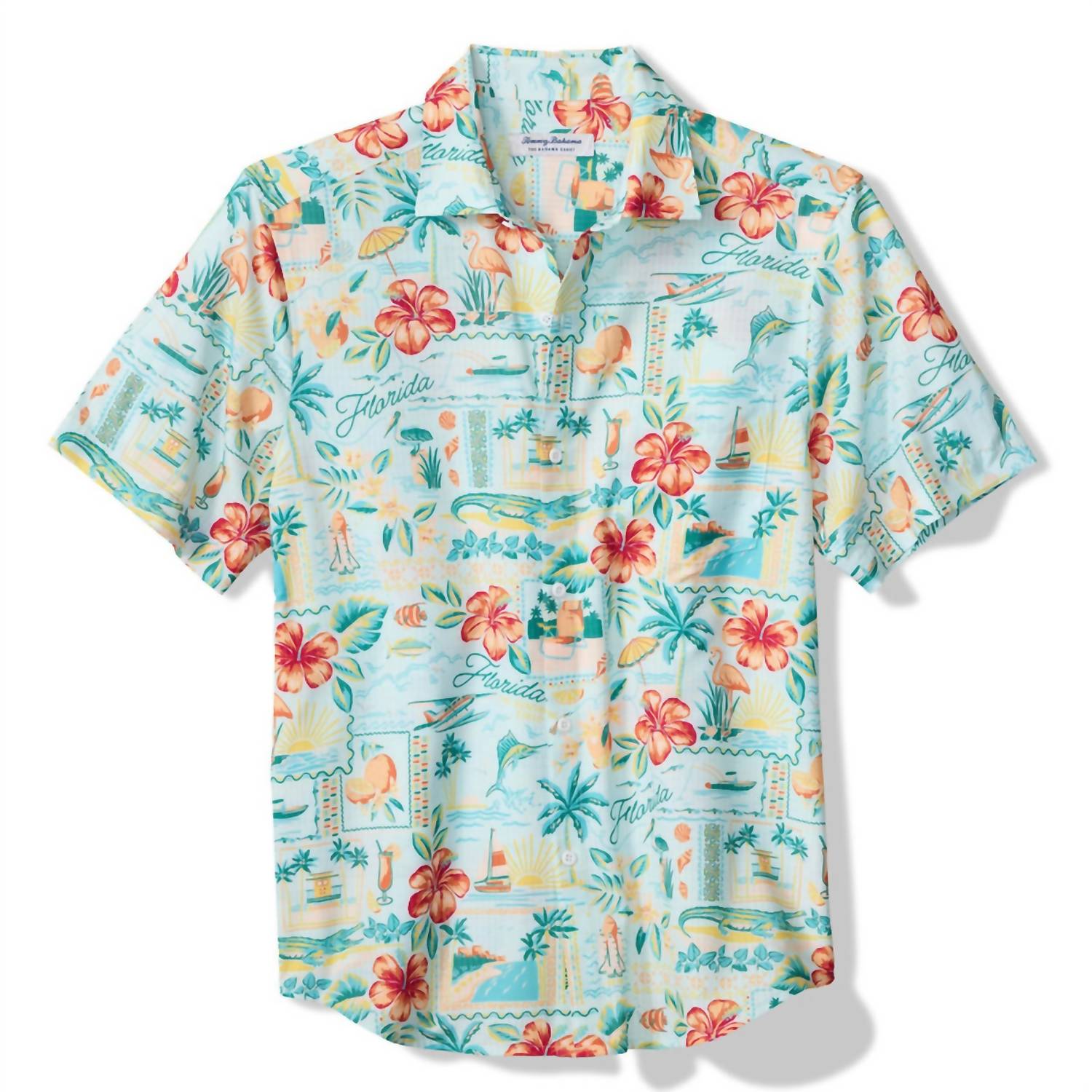 Tommy Bahama - Men's Short Sleeve Coast Florida Fun Camp Shirt