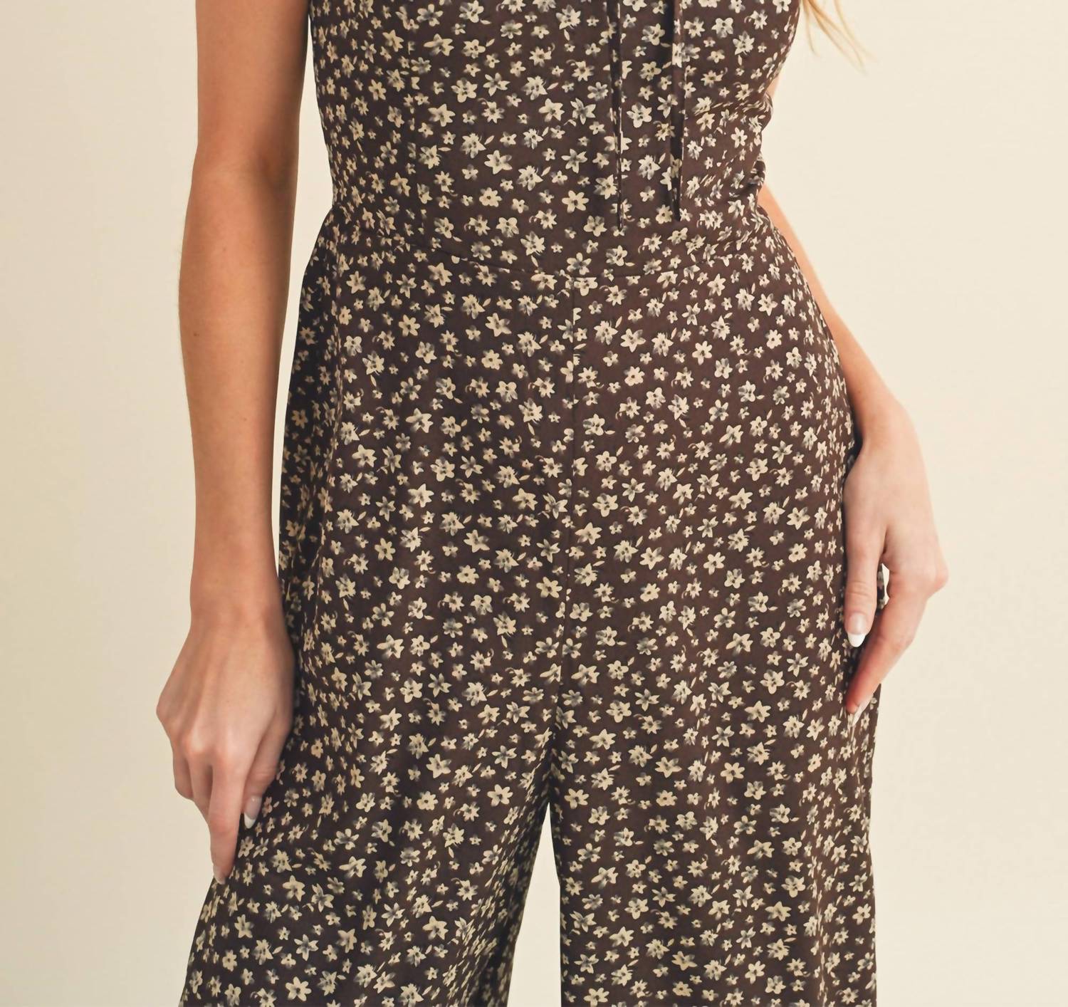 Aemi + Co - Brandi Floral Jumpsuit
