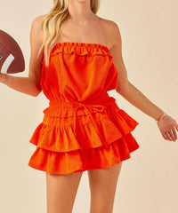 Day + Moon - Get Loud Romper Mini Dress