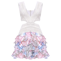 Patbo - Seaweed Trim Mini Dress