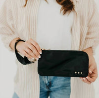 Pretty Simple - Cove Double Zip Nylon Wristlet Wallet