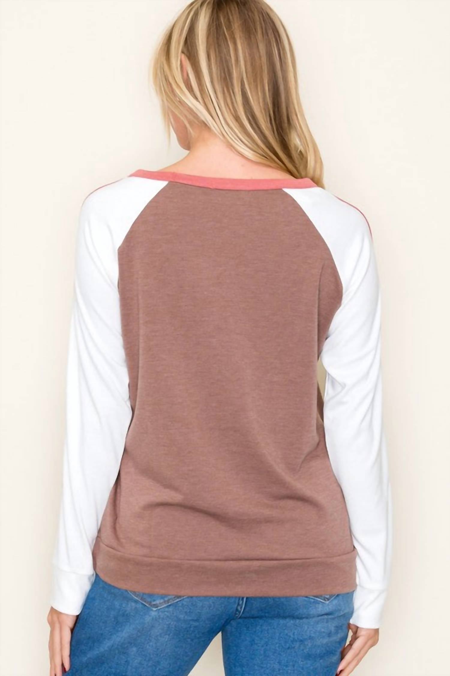 Staccato - Raglan Long Sleeve Shirt