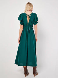 Apricot - Angel Sleeveless Back Dress