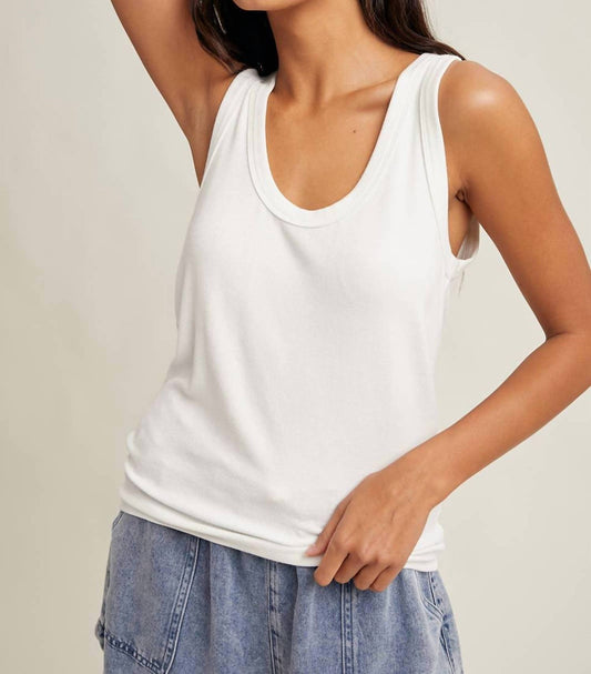 Wishlist - Ribbed Knit Tank