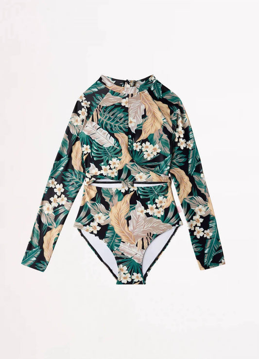 Seafolly - Girl's Saint Lucia Twist Front Paddlesuit