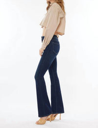 Kancan - High Rise Boot Cut Jeans