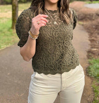Sanctuary - Cherished Lace Tee