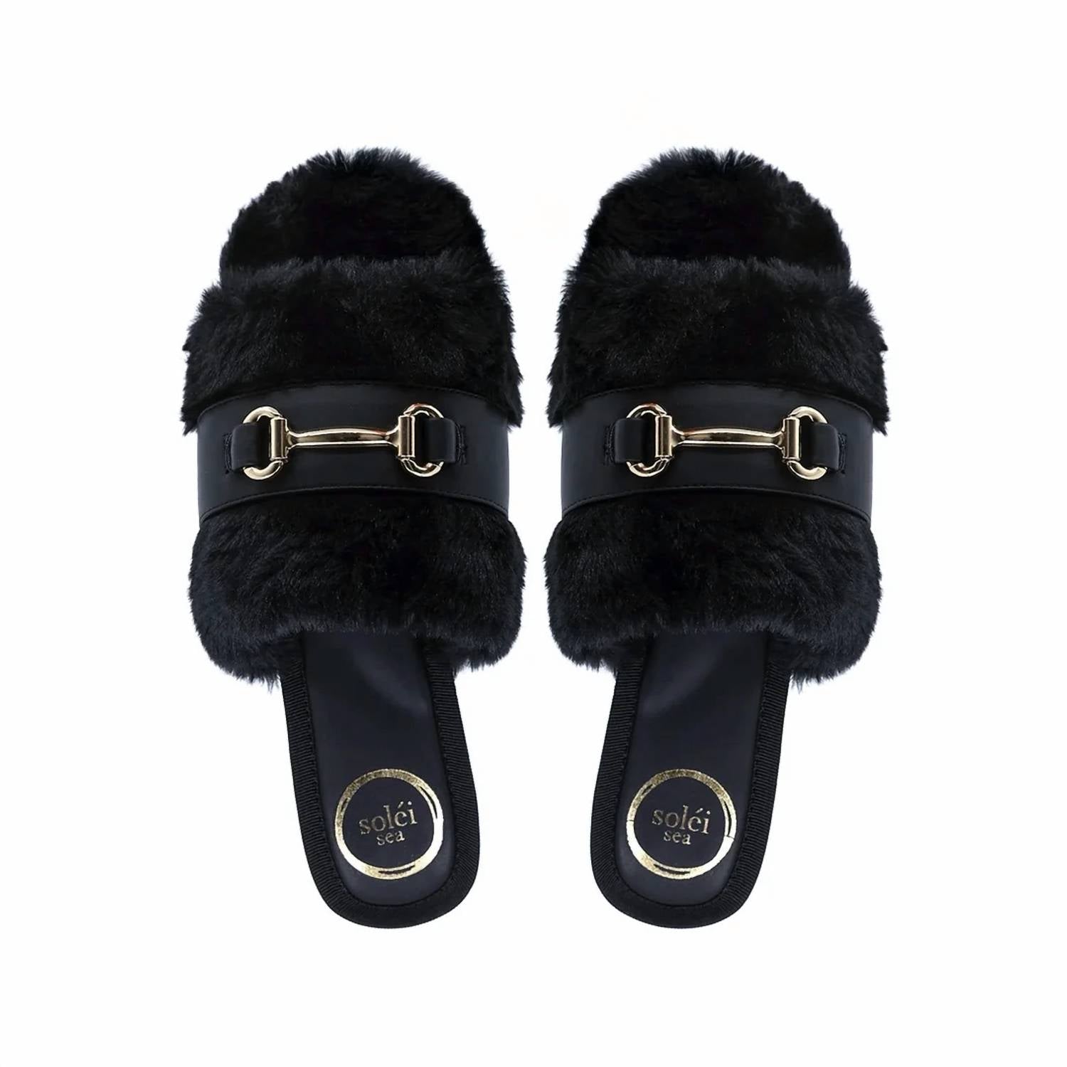 Solei Sea - Women's Hanni Horsebit Buckle Slide