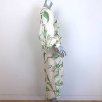 Johanna Ortiz - Women's Botanist Guide Satin Shirt & Skirt Set