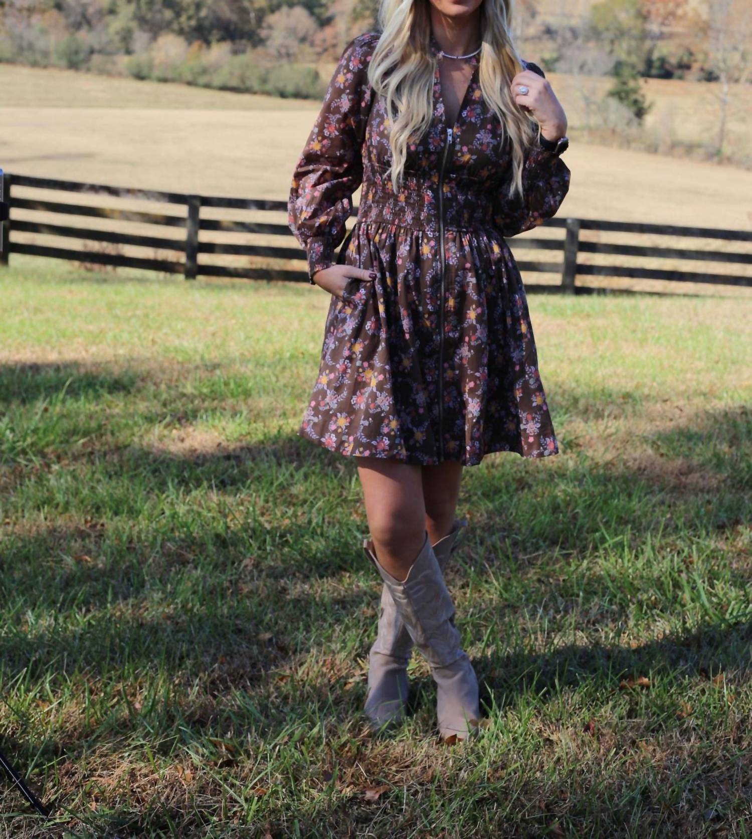 In-Loom - Kara Floral Mini Dress