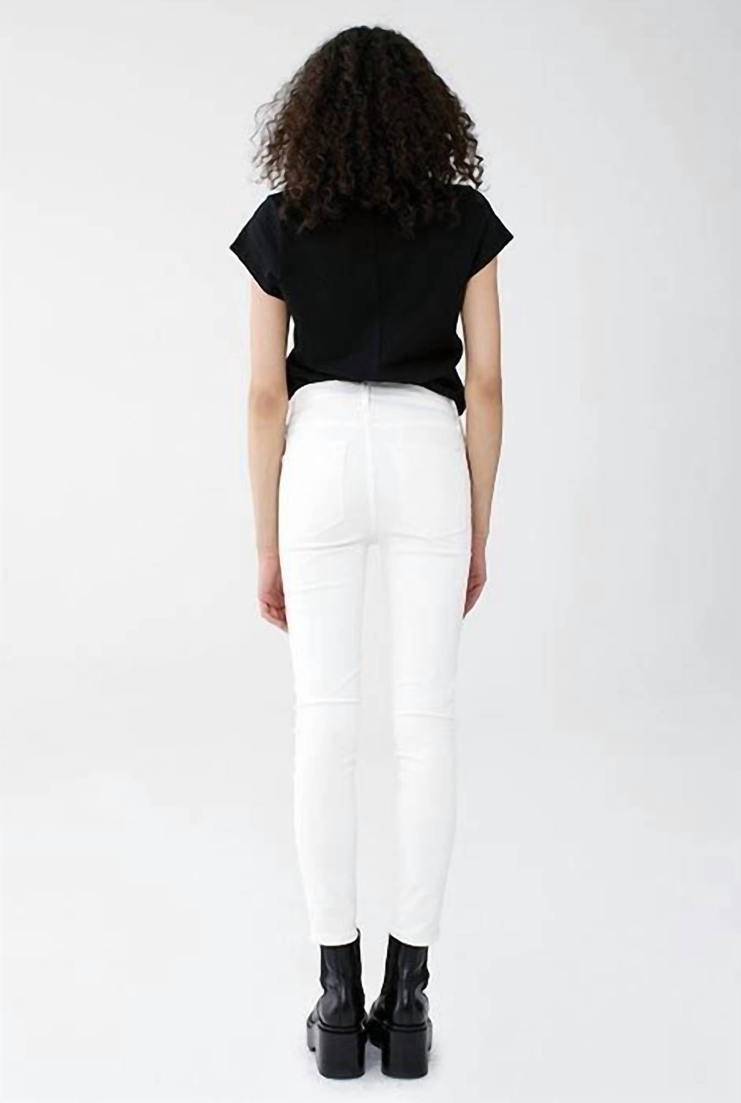 Agolde - Women's Sophie High Rise Skinny Crop Jeans