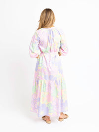 Karlie - Floral V-neck Maxi Dress