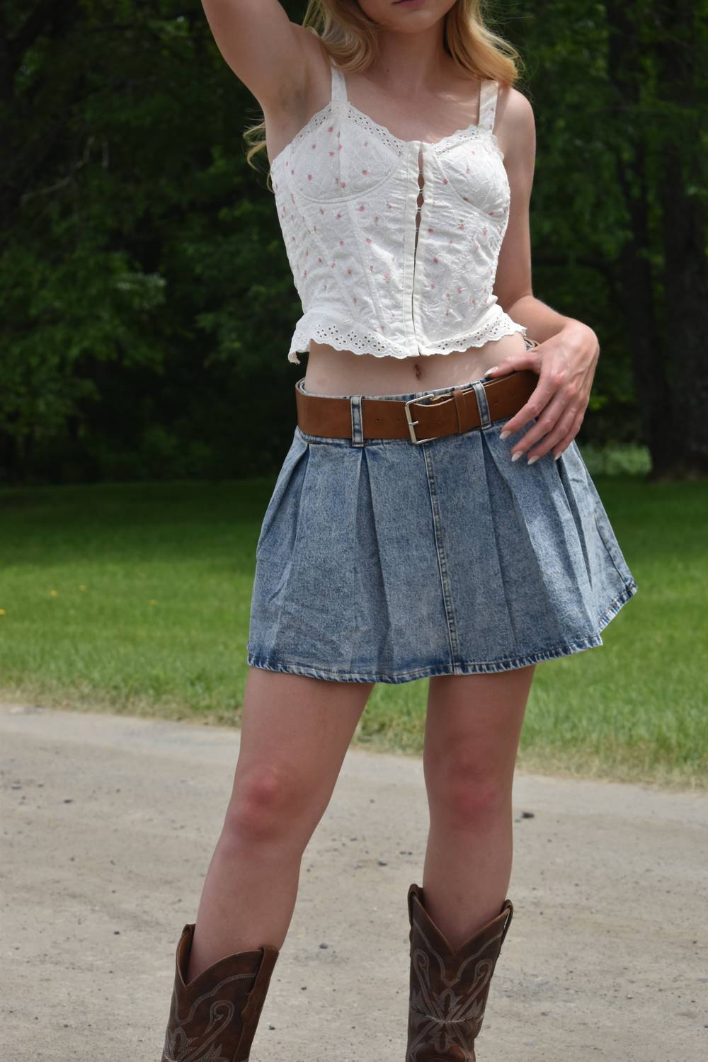 Sofie The Label - Hayride Pleated Skirt