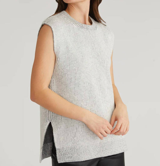 525 America - JASMINE: CONTRAST RIB VEST