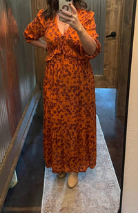 Be Cool - Floral Print Maxi Dress