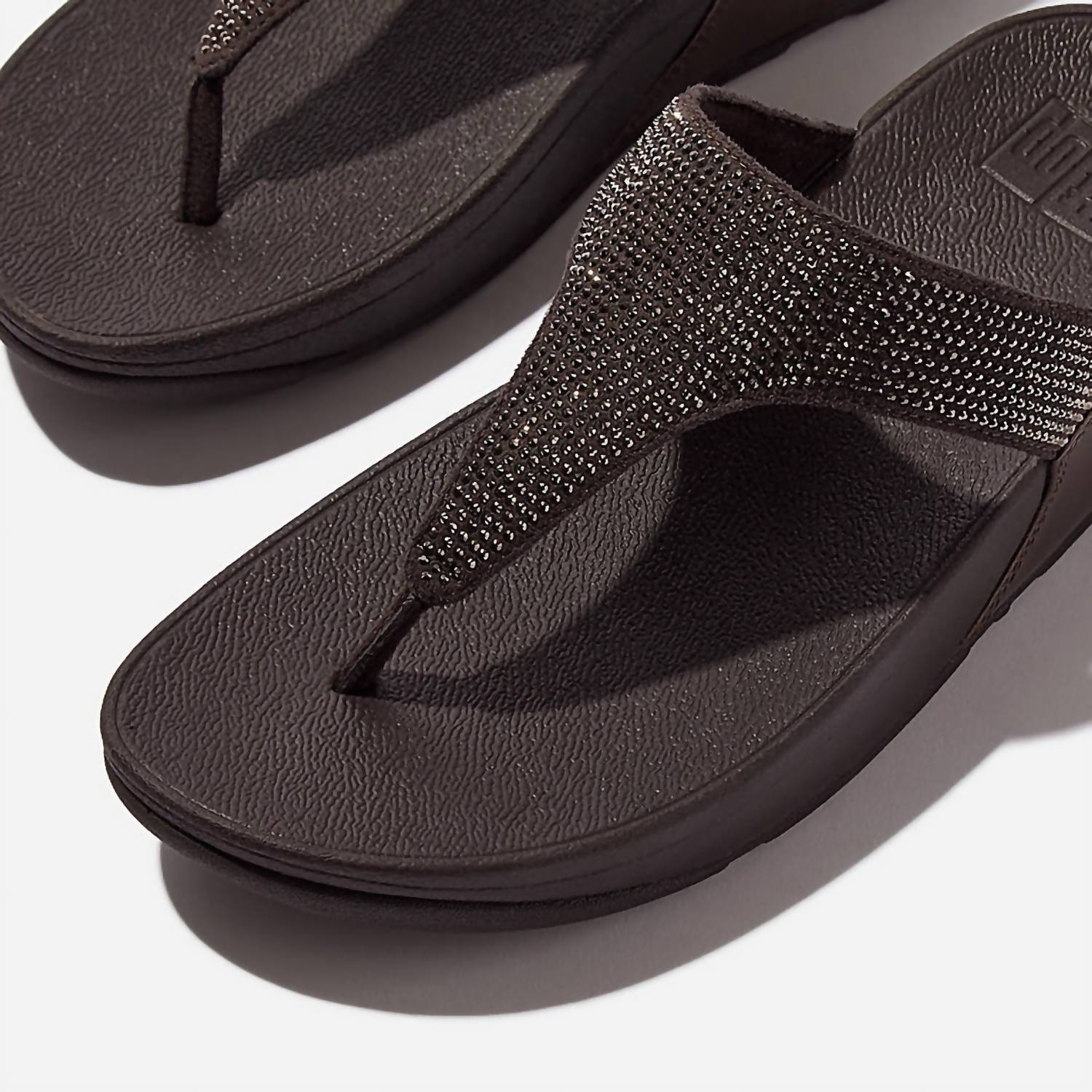 Fitflop - Women's Lulu Crystal Toe-post Sandals
