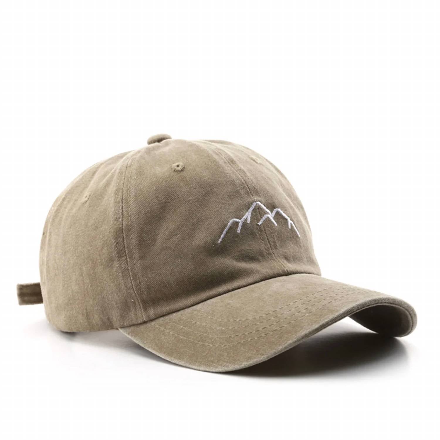 Accity - Women's Vintage Washed Distressed Mountain Embroidery Cap