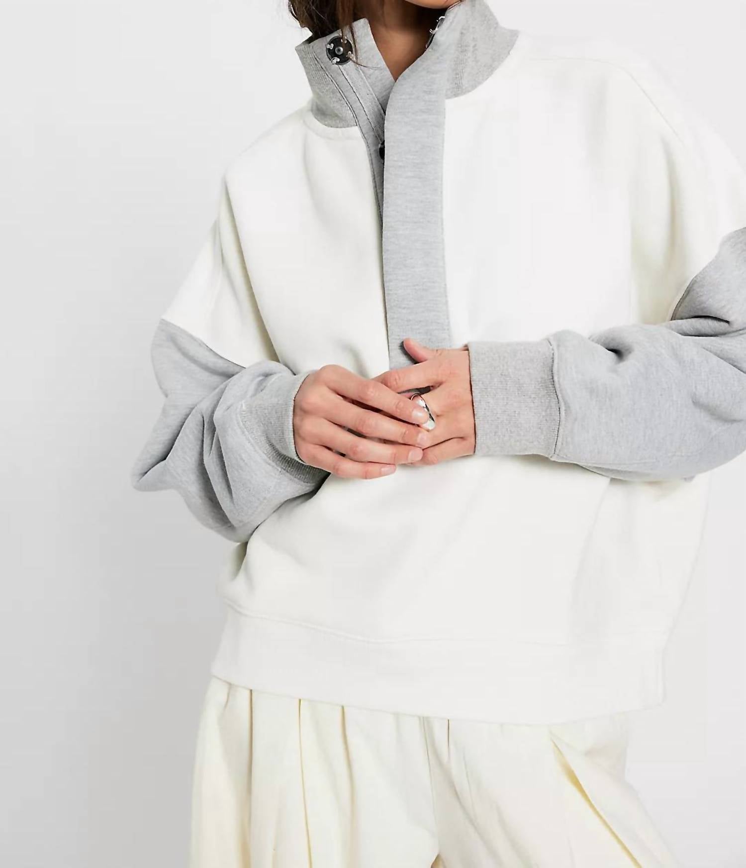 Free People - Colorblock Timeless Pullover