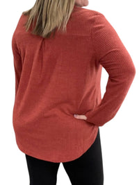 Honeyme - Long Sleeve With Thumbholes Gabby Top