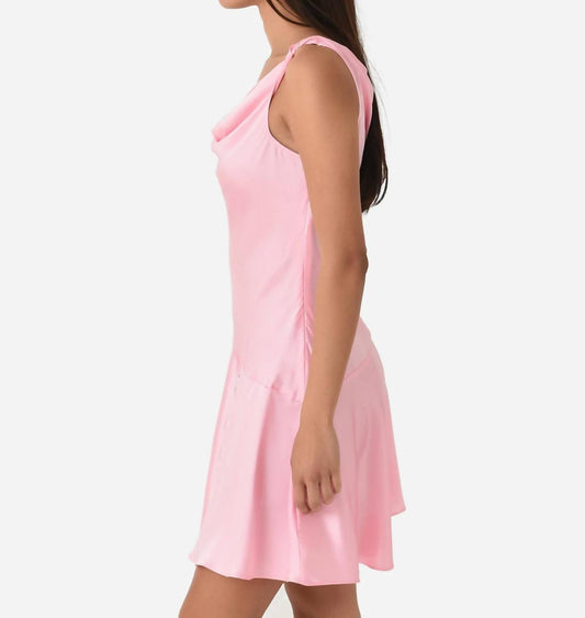 Loveshackfancy - Lionel Draped Lace Silk Mini Dress