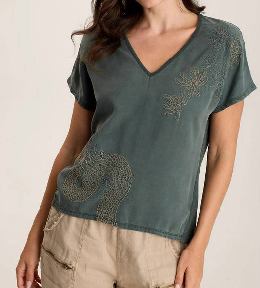 Xcvi - Jolina Embroidered Top