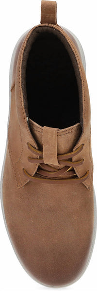 dansko Men's Tony Leather Shoes in tan - men's shoe - detail view
