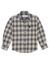 Properly Tied - Boys Classic Long Sleeve Flannel Shirt