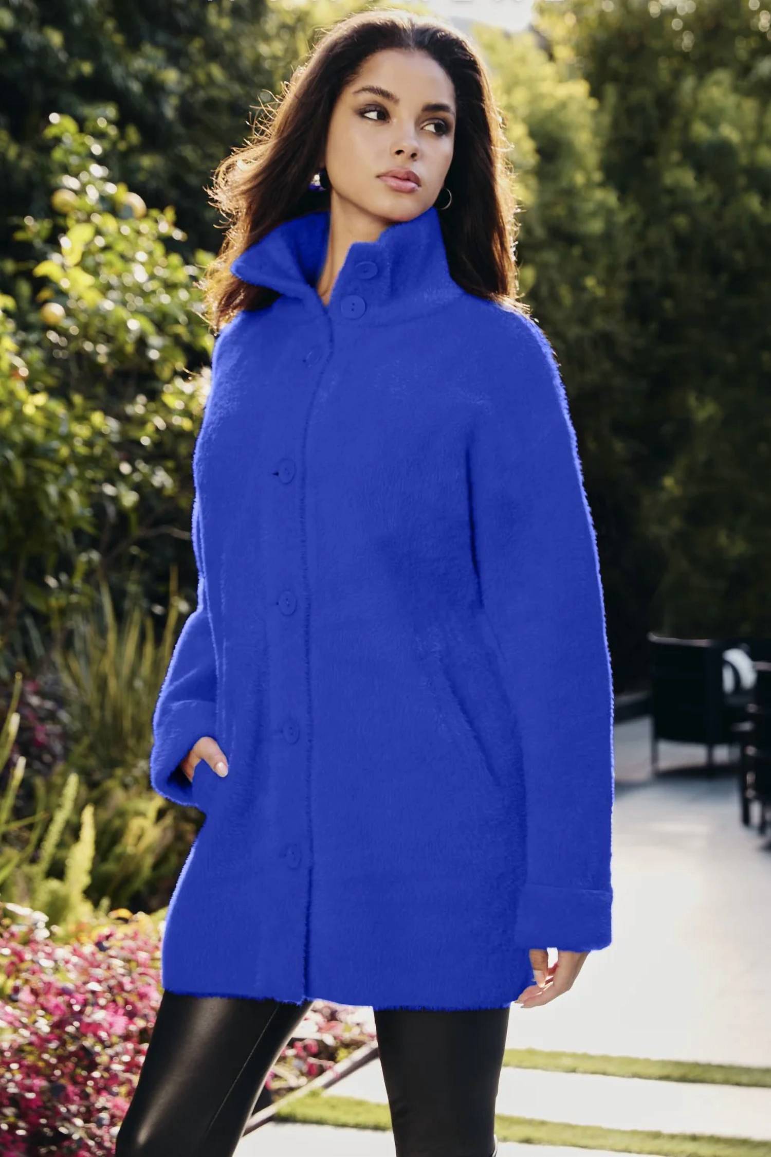 Frank Lyman - Rhea Eyelash Knit Jacket