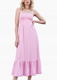 SMITH & QUINN Bernadette Ponte Dress in light pink - women's dress