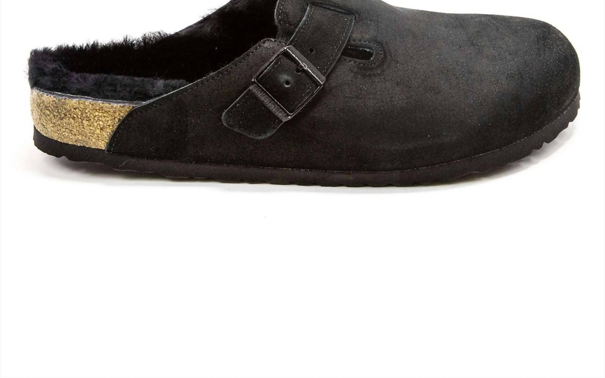 Birkenstock - Men's Boston Shearling Suede Clogs