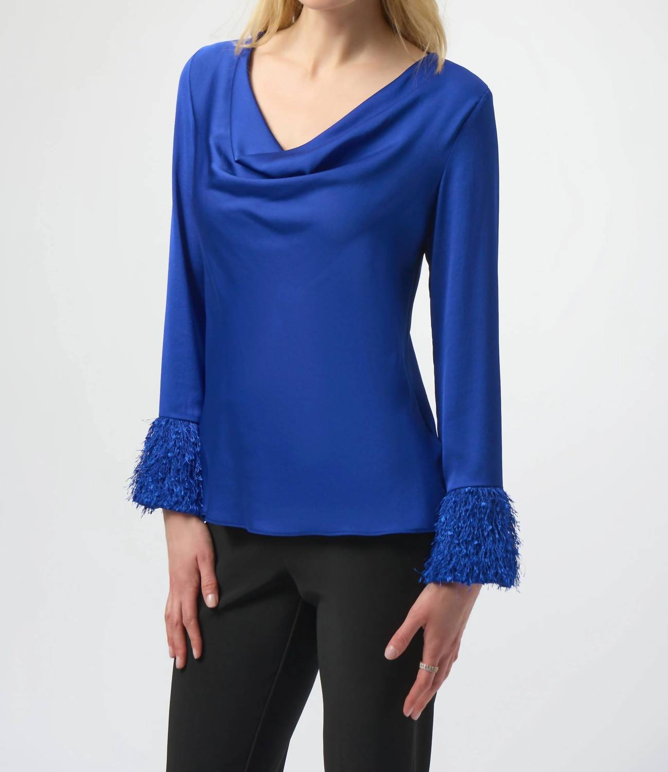 Joseph Ribkoff - Chic Cowl Neck Pullover