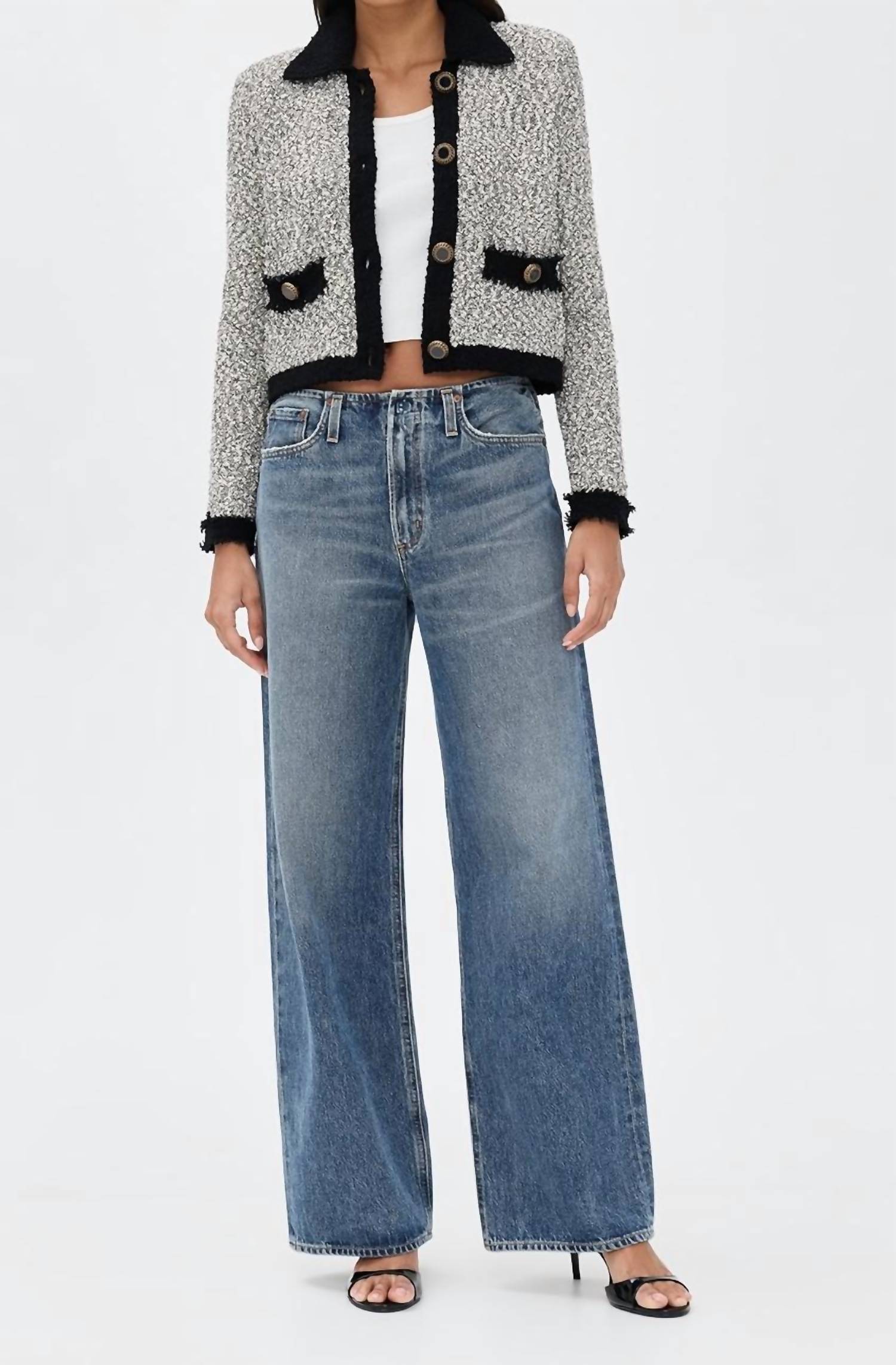 L'Agence - Arielle Collared Jacket
