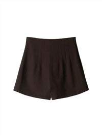 STAUD Magpie Shorts in earth - women's shorts - view 5
