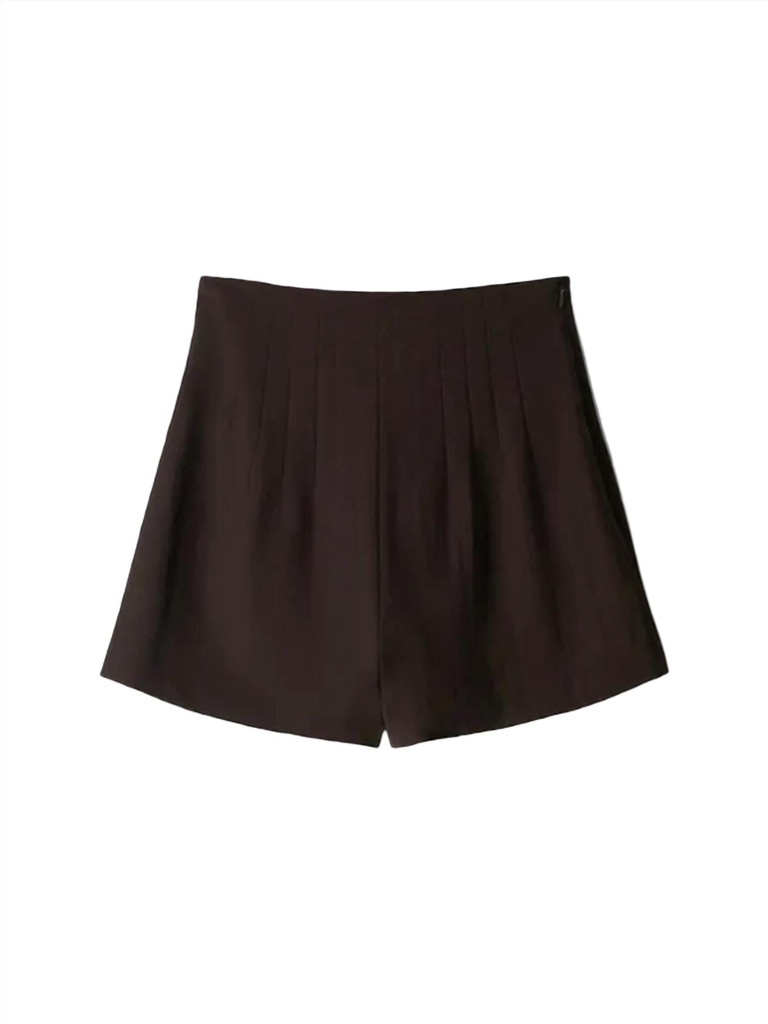 STAUD Magpie Shorts in earth - women's shorts - view 5