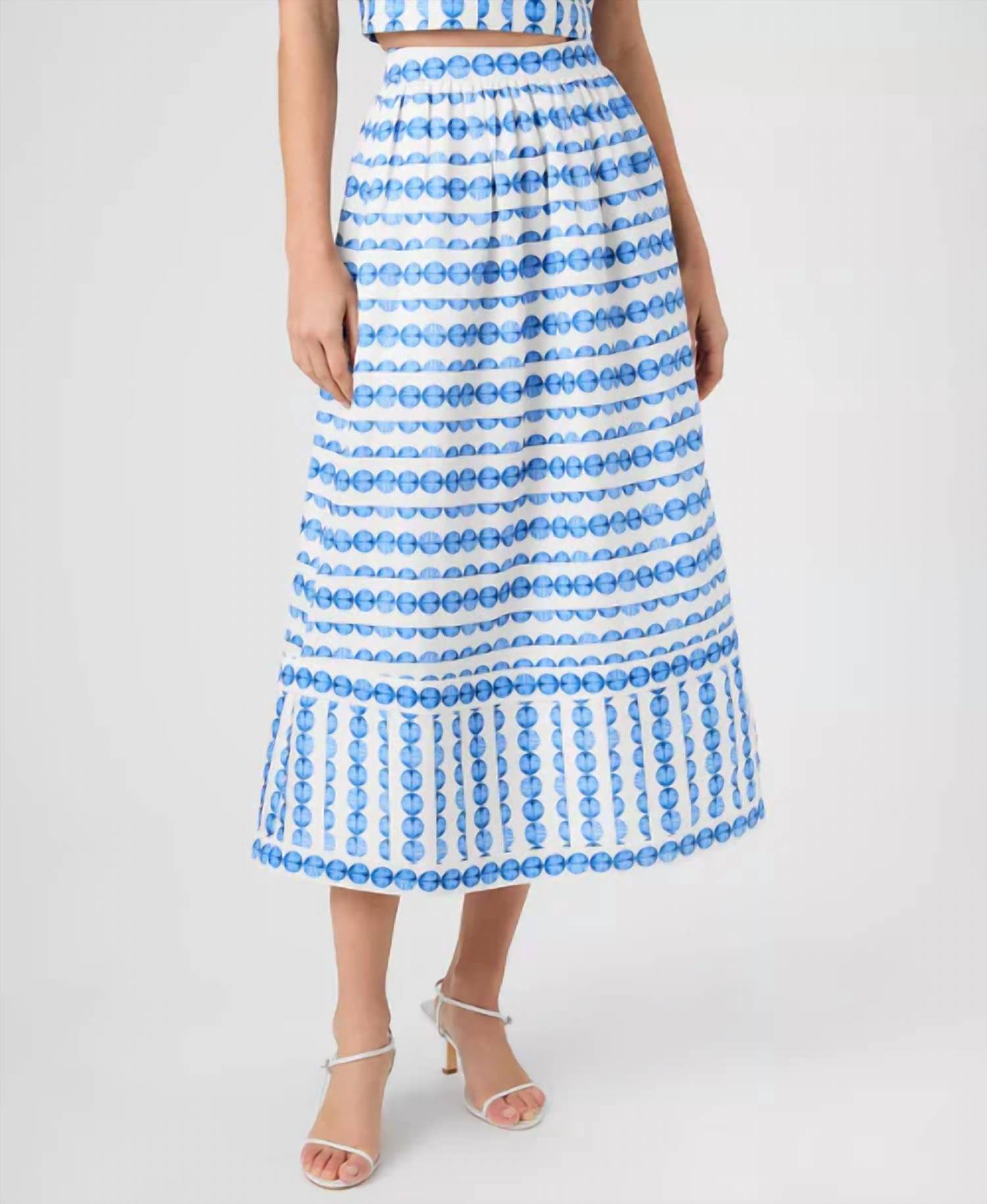 French Connection - Structured Taffeta Skirt