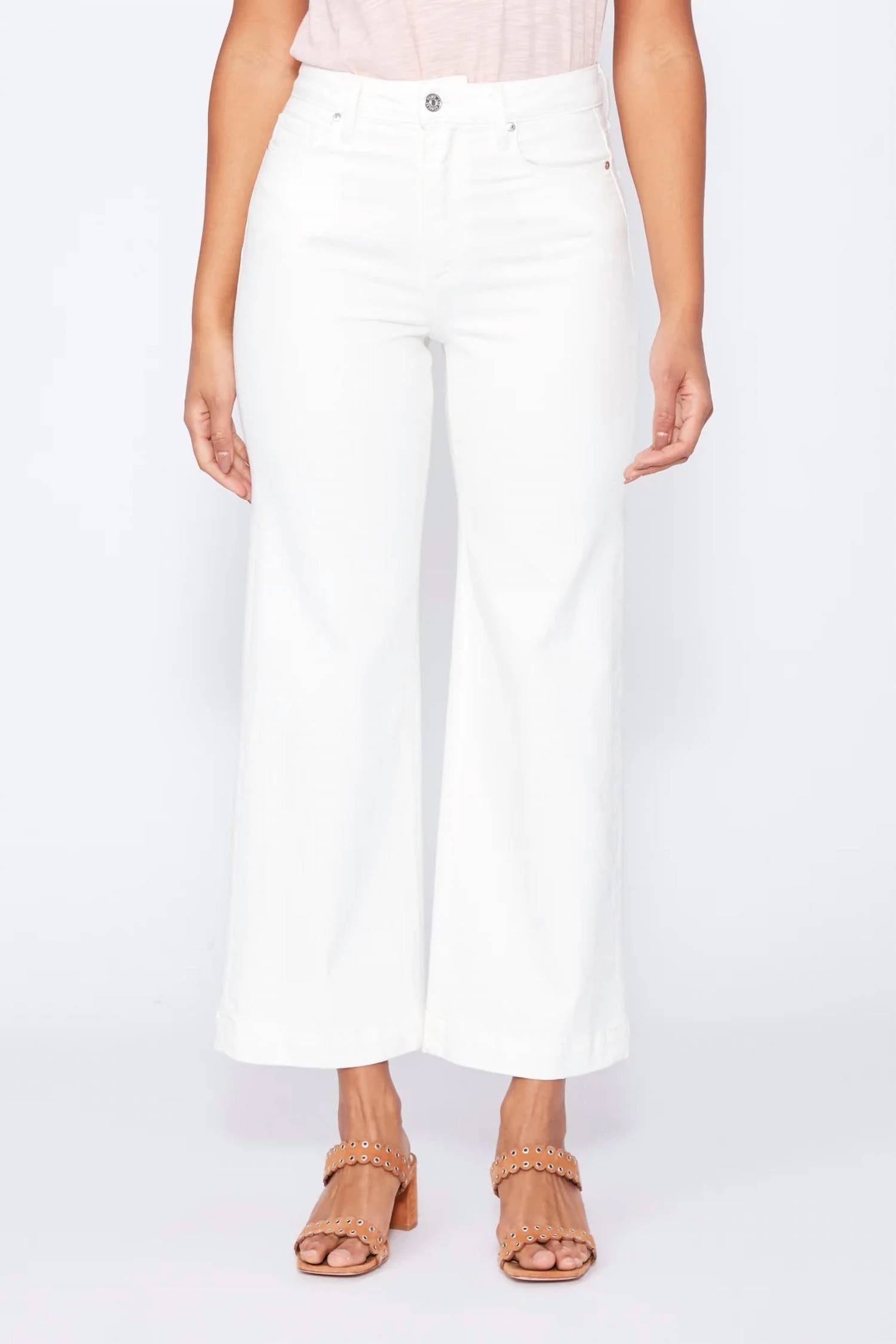 Paige - Anessa Wide Leg Jeans