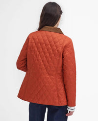 Barbour Annandale Quilted Jacket in pumkin spice - women's jacket - alternate view