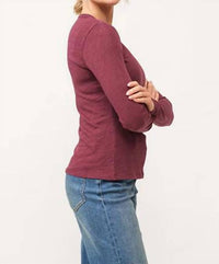 Dear John Denim - Nona Slub Long Sleeve Crew Neck Tee