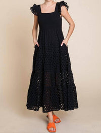 Jodifl Rebel Heart Dress in black - women's dress