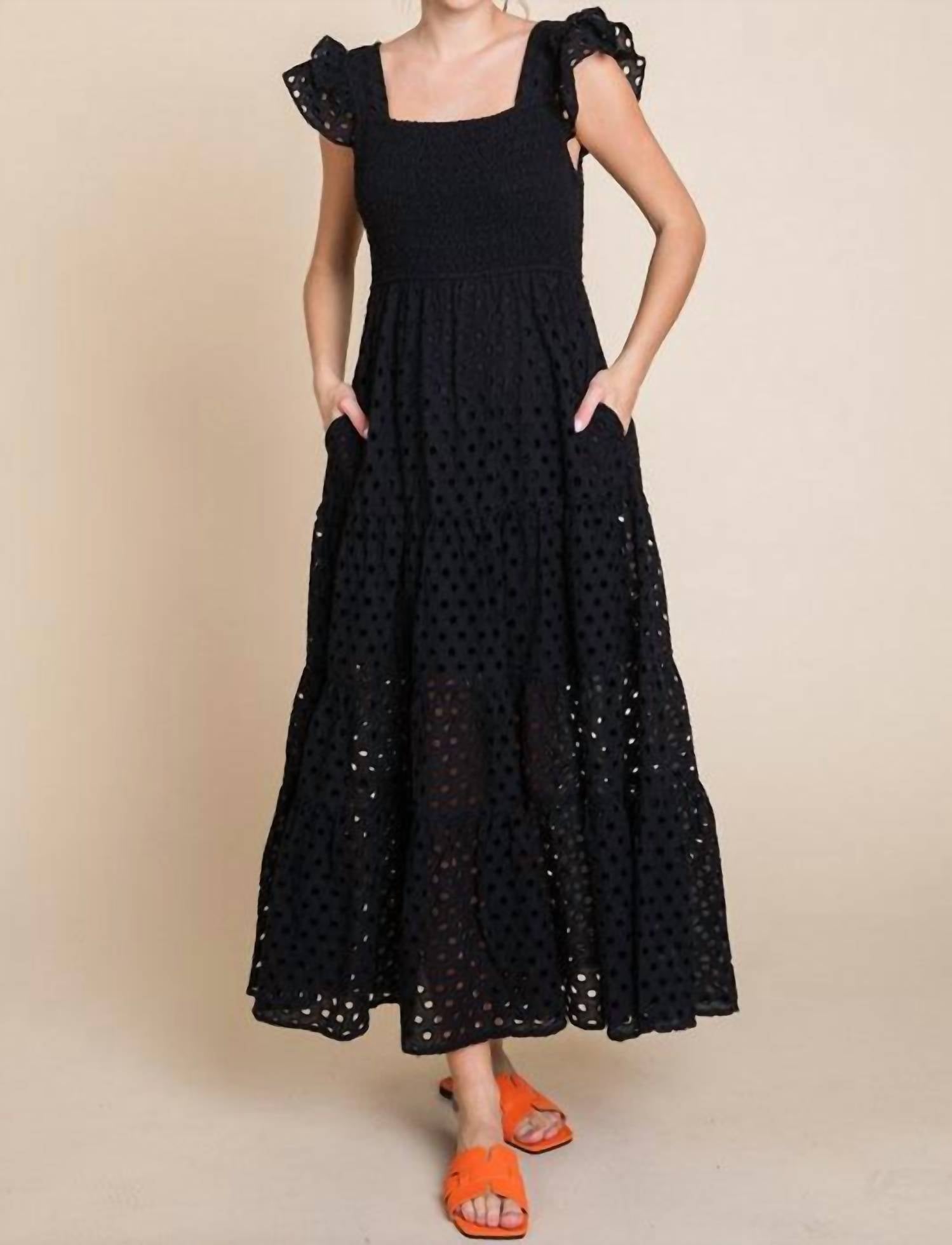 Jodifl Rebel Heart Dress in black - women's dress