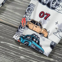 Pete + Lucy - Boys Mud Mayhem Romper