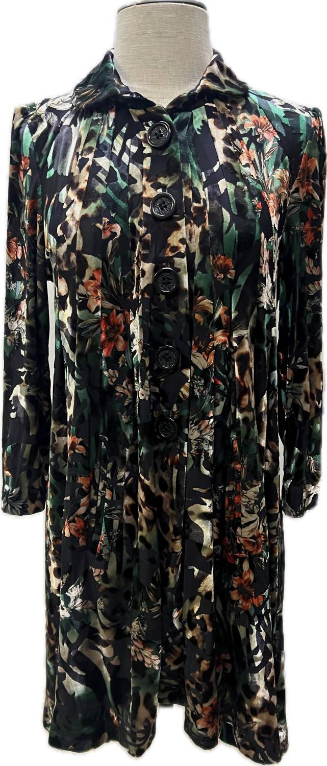 Janice Pleated Coat