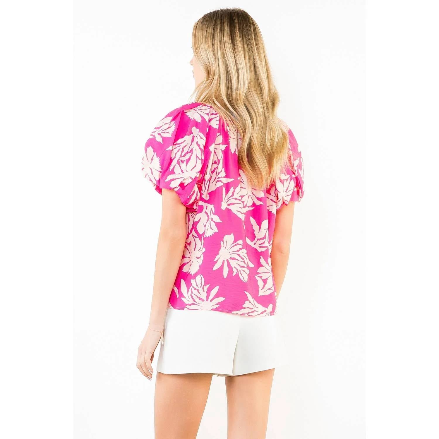 Thml - Paradise Puff Sleeves Blouse