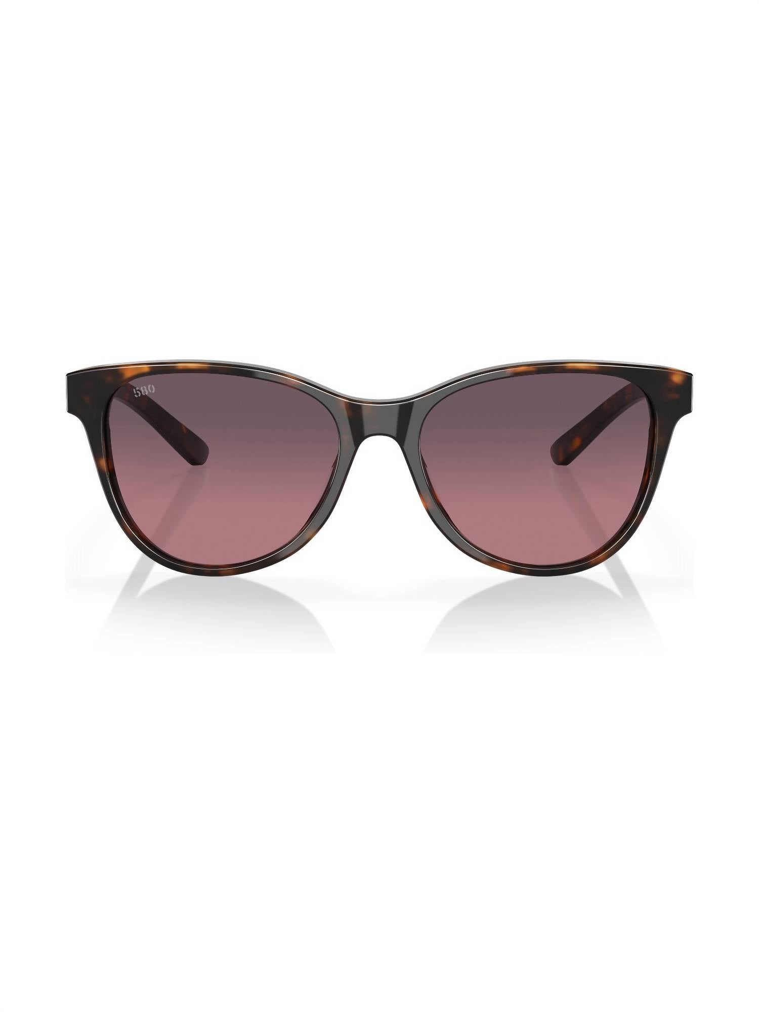Costa Del Mar Women's Catherine Sunglasses in tortoise rose gradient - women's accessory - detail view