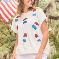 Mary Square - Emily Short Sleeve Top