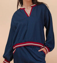 Very J - Color Band Detail Comfy Set