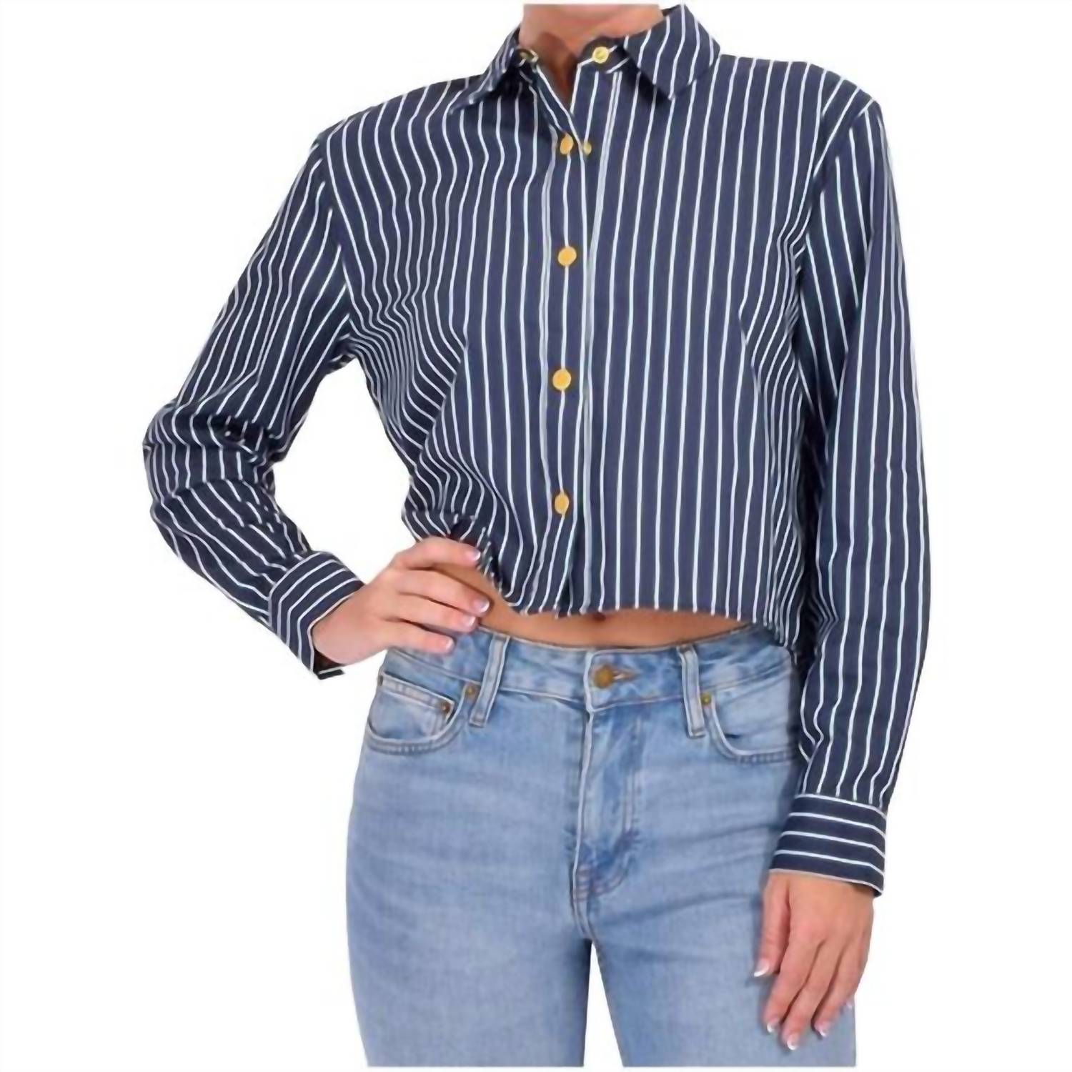 L'Agence - Cosette Hi Low Shirt