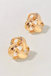 Merveille - Women's Knot Stud Earrings